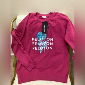 NWT PELOTON WOMEN CREWNECK TOP